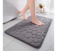 Tapis de bain en mousse viscoélastique, tapis de douche en mousse viscoélastique, tapis de bain absorbant, tapis de salle de bain, tapis de douche, paillasson décoratif, tapis antidérapant pour salle