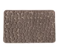Tapis de bain galet à mémoire de forme 60x100cm