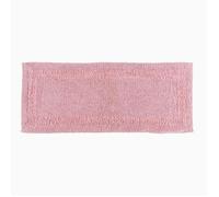 Tapis de bain - HOMESCAPES - 40 x 100 cm - Coton 100% - Ultra doux - Rose poudré