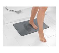 Tapis De Bain L.39 X L.60 Cm Gris, Simi Wenko