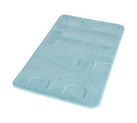 Tapis De Bain Marque Idro Bric Modèle BATH Bleu TABA4575AZ, Bleu