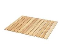 Tapis de bain MENDLER HWC-E73, tapis antidérapant, bambou, 60x50cm Bois G