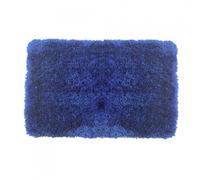 Tapis de bain - Microfibre - Antidérapant - HIGHLAND - 70x120cm - Bleu Marine SPIRELLA