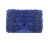 Tapis de bain - Microfibre - Antidérapant - HIGHLAND - 80x150cm - Bleu Marine SPIRELLA
