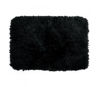 Tapis de bain - Microfibre - Antidérapant - HIGHLAND - 80x150cm - Noir SPIRELLA
