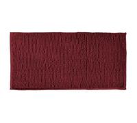 Douceur d'Intérieur, Tapis de Bain (50 x 120 cm) Sweety Framboise, Microfibre Unie