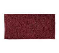 Douceur d'Intérieur, Tapis de Bain (50 x 120 cm) Sweety Framboise, Microfibre Unie