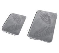 Tapis de bain, mousse à mémoire de forme souple, séchage rapide, 04, lot de 3