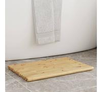 Tapis de bain 2 pcs 50x35 cm bambou