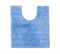 Tapis de bain SPA Ultra doux Contour WC Bleu