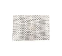 - Tapis de Bain Tressé en Coton "Dégradé" 50x75cm Gris