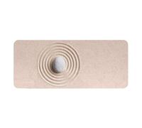 Tapis de Bain Ultra-Absorbant "Serena" 50x120cm Naturel Marron