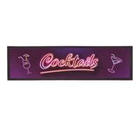 Tapis de bar cocktail Tapis de Service effet néon antidérapant Multi G