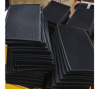 Tapis de bar en PVC, natte de table à manger, natte de filtrage, tapis de drainage de bar, tapis de découpe en caoutchouc imperméable, tapis de drainage de table basse rectangulaire, tapis de drainage