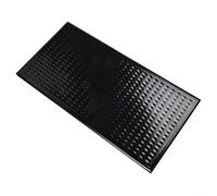 Tapis de bar en silicone antidérapant pour comptoir - Plateau anti-déversement pour machine à café - Protection contre les gouttes - Égouttoir de verrerie - Pour pub et barman - Pour évier de cuisine