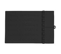 Tapis de barbecue en silicone - Support de cuillère doux en silicone, tapis de barbecue en silicone, étagère latérale, support de spatule résistant à la chaleur pour comptoir de cuisine, cuisson à la