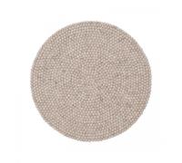 Tapis de boules de feutre Béla Ø 90cm