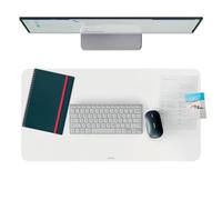 Leitz Sous-main 700 x 360 mm – PVC transparent, mat, imperméable, résistant aux rayures
