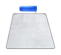 Tapis de camping - Couverture de pique-nique - Couverture de plage - Tente imperméable - Empreinte de pied - Feuille d'aluminium - Tapis anti-humidité - Grande couverture de pique-nique - Tente de