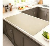 Tapis de comptoir de cuisine en silicone résistant à la chaleur antidérapant 60 x 100 cm Idéal pour la cuisine et la pâtisserie Bei