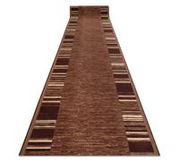 TAPIS DE COULOIR antidérapant ADAGIO marron 100x300 cm