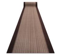 TAPIS DE COULOIR ANTIDÉRAPANT CARNABY marron 67cm 67x260 cm