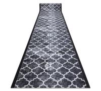 TAPIS DE COULOIR antidérapant CLOVER gris 80 cm 80x220 cm