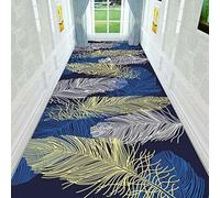 Tapis de Couloir Antidérapant Lavable Velours Cristal Poils Ras 0,6cm,0.8m | Tapis de couloir en velours cristal 0,6cm, dos à picots en caoutchouc, 7 motifs, largeur 60-140cm, longueur 1-6m