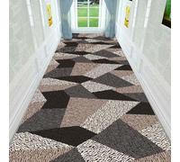 Tapis de Couloir Antidérapant Lavable Velours Cristal Poils Ras 0,6cm,0.8m | Tapis de couloir en velours cristal 0,6cm, dos à picots en caoutchouc, 7 motifs, largeur 60-140cm, longueur 1-6m