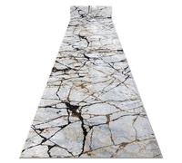 TAPIS DE COULOIR antidérapant LOTUS MARBLE 21136 beige lavable 150 cm 150x100 cm