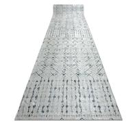 TAPIS DE COULOIR antidérapant LOTUS OASIS 43570 Boho beige lavable 60cm 60x960 cm