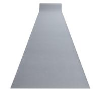 TAPIS DE COULOIR ANTIDÉRAPANT RUMBA couleur unique gris 60 cm 60x180 cm