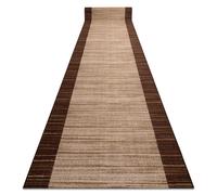 TAPIS DE COULOIR ANTIDÉRAPANT STREIFEN 110 cm marron 110x110 cm