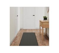 vidaXL Tapis de Couloir Aspect sisal Anthracite 50x150 cm, Tapis d'entrée, Tapis de Porte, Tapis de Couloir Lavable, Moquette de Couloir
