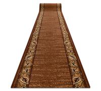 TAPIS DE COULOIR BCF FELIKS marron 140 cm 140x140 cm