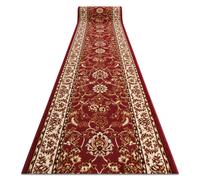 TAPIS DE COULOIR BCF MORAD Klasyk classique bordeaux 150 cm 150x100 cm