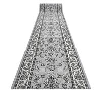 TAPIS DE COULOIR BCF MORAD Klasyk classique gris 60 cm 60x170 cm