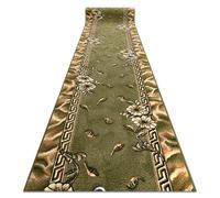 TAPIS DE COULOIR BCF TRIO vert 100 cm 100x300 cm