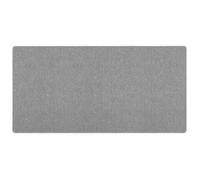 vidaXL Tapis Couloir Gris Clair 100 x 200 cm 100% Polypropylène, Décor de Couloir, Tapis Moderne, Design antidérapant, polypropylène texturé, élégant et Pratique