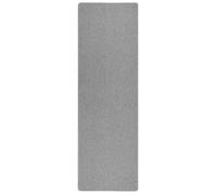 Tapis de couloir en polypropylène - vidaXL - 100x300 cm - Gris clair - Antidérapant - Lavable en machine