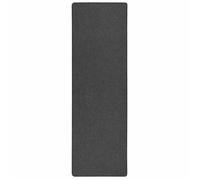 Tapis de couloir en polypropylène - vidaXL - Gris foncé - 100x300 cm - Antidérapant - Lavable en machine