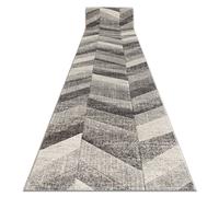 Tapis de couloir FEEL 5673/16811 CHEVRON gris / anthracite / crème 70 cm 70x140 cm