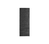 Tapis de couloir lavable pliable Anthracite 80x300 cm Polyester
