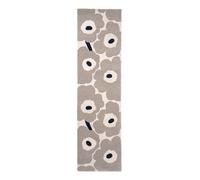 Tapis de couloir Marimekko Unikko Brink & Campman beige, Designer Maija Isola, 80x1.7 cm