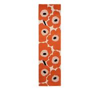 Tapis de couloir Marimekko Unikko Brink & Campman orange, Designer Maija Isola, 80x1.7 cm