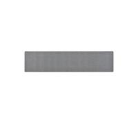 Tapis de Couloir Moquette d'Entrée Tapis de Sol Paillasson de Sol Tapis de Porte d'Entrée Moquette de Couloir Gris Foncé 50x250 cm