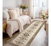 Tapis de couloir rectangulaire à poils courts en éponge pour cuisine, entrée, buanderie, table de chevet, 6 x 2,4 m