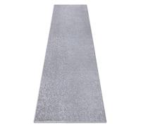 Tapis de couloir SANTA FE argent 92 plaine couleur unie 50x170 cm