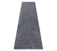 Tapis de couloir SANTA FE gris 97 plaine couleur unie 120x170 cm
