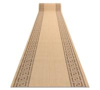 TAPIS DE COULOIR SIZAL FLOORLUX modèle 20014 mais / café 70 cm 70x160 cm